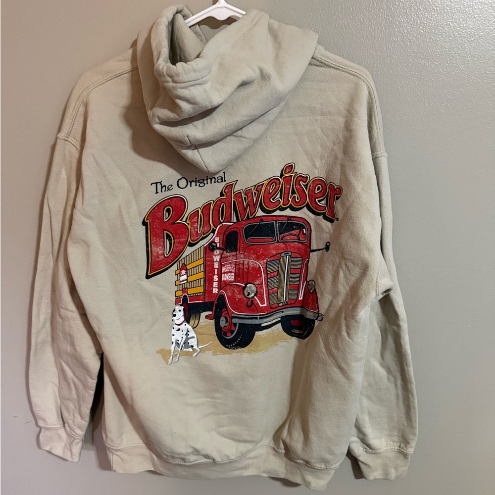 Budweiser Graphic Hoodie size Medium